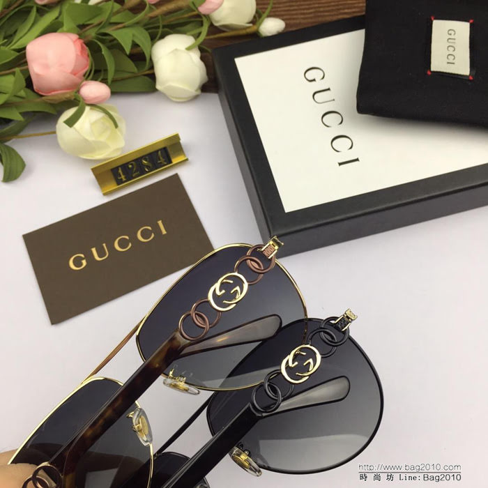 GUCCI古馳 官網同步 歐美風範 原單偏光 男款太陽鏡  lly1658